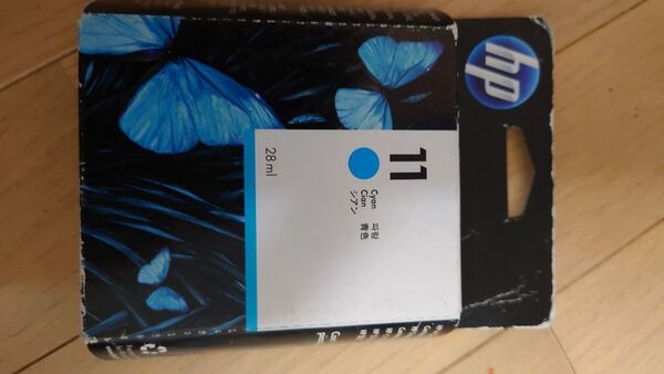 hp11 シアン インクカートリッジ ヒューレット パッカード 未使用 期限切れ C4836A