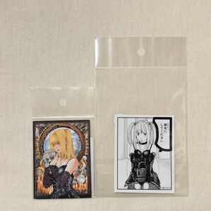 デスノート展 death note 原画展 セリフ 描き下ろし ステッカー 弥海砂 ミサ