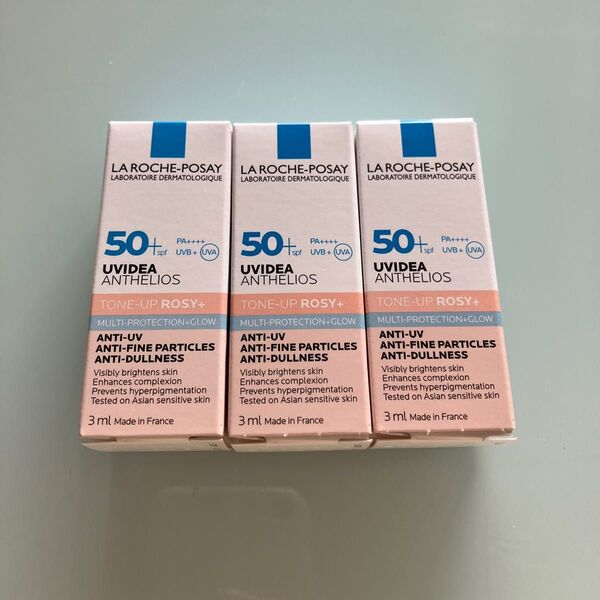 ラロッシュポゼ UVイデア XL プロテクショントーンアップ ローズ+ 3mL×3