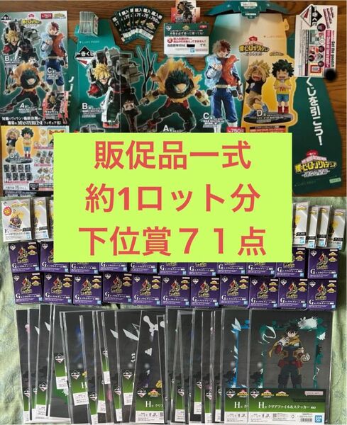 新品 僕のヒーローアカデミア 一番くじ