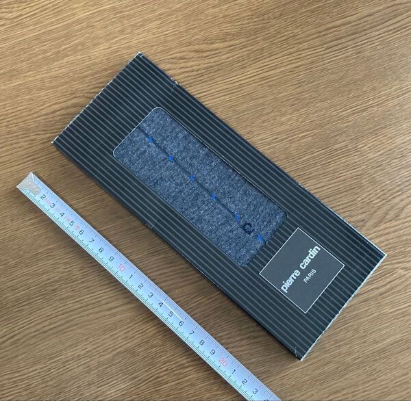 (YR1510)pierre cardin 靴下 1足 濃グレー 未使用 ピエールカルダン 紳士靴下