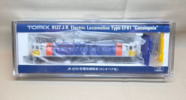 TOMIX【9127】JR EF81形 電気機関車(カシオペア色) トミックス 北斗星 E26形【ジャンク扱】