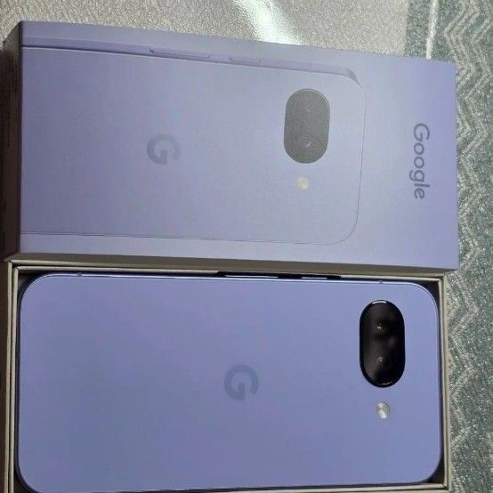 Google Pixel9a iris 128gb フィルムとケース