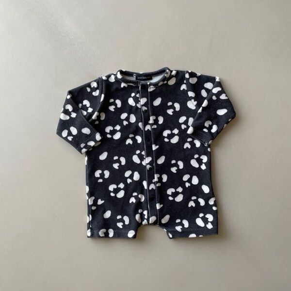 anonbaby Original ベビーロンパース レオパード 子供服 ベビー服