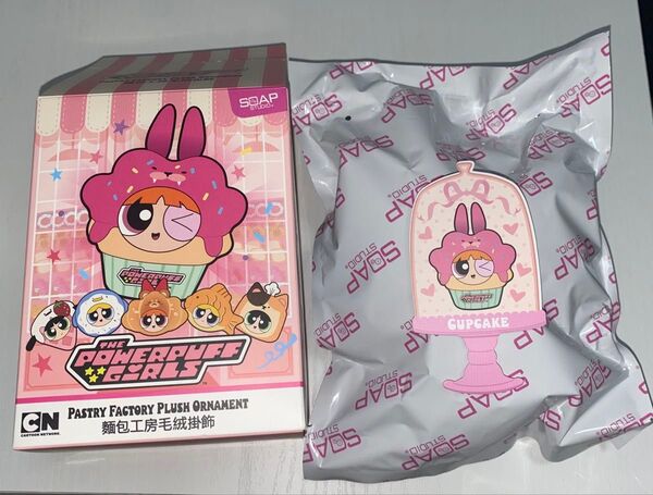 Soap Studio パワーパフガールズ ぬいぐるみ ブロッサム カップケーキ