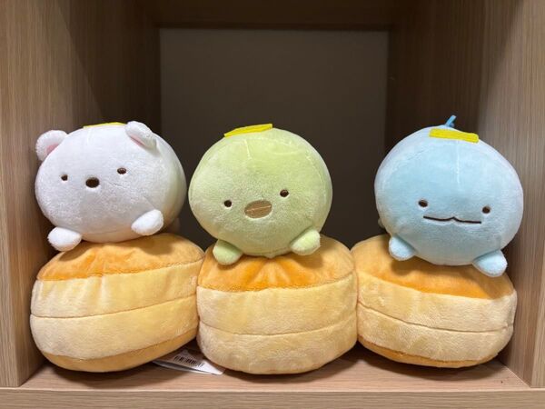 すみっコぐらし ホットケーキになりきりぬいぐるみ とかげ しろくま ペンギン プライズ