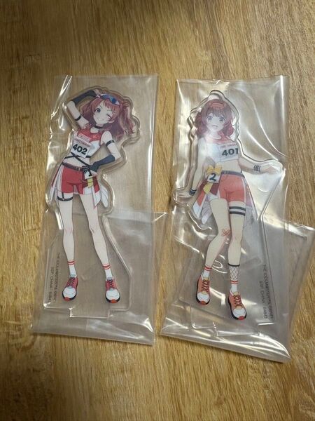 一番くじ学園アイドルマスター Part2学マスH賞 描きおろしアクリルスタンド花海咲季花海佑芽2種セット