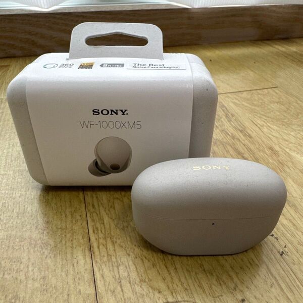 SONY WF-1000XM5 完全ワイヤレスイヤホン プラチナシルバー