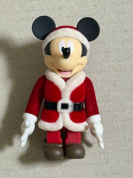 キューブリック ミッキーマウス クリスマス サンタクロース フロッキー仕様 CD付属品 開封品