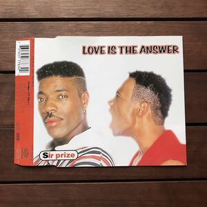 【reggae-pop】Sir Prize / Love Is The Answer［CDs］《3f032》