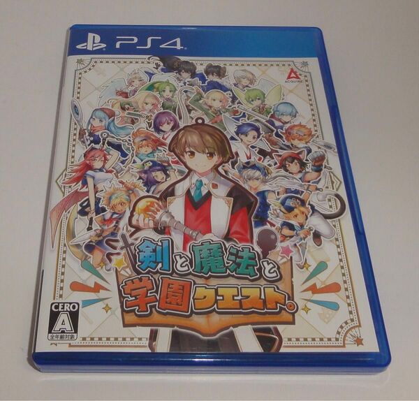 PS4 剣と魔法と学園クエスト。