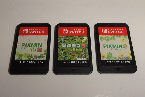 Nintendo Switch スイッチ ピクミン1+2 ピクミン3デラックス ピクミン4 3本セット