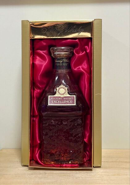 未栓古酒 サントリー エクセレンス80周年記念ボトル ウイスキー SUNTORY WHISKY EXCELLENCE 750ml
