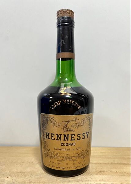 古酒1970S HENNESSY VSOP RESERVE COGNACヘネシー リザーブ コニャック ブランデー 從価率適用