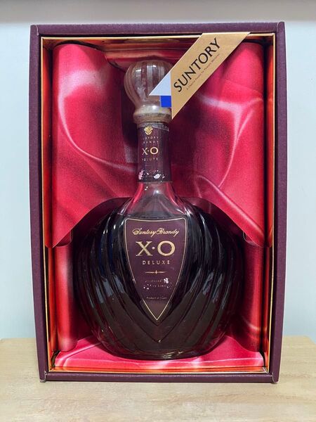未開栓古酒 サントリーブランデーSUNTORY BRANDY XO DELUXE 箱付き X・O 700ml