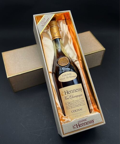 未開栓古酒 ヘネシーVSOP Hennessy VSOP FINE CHAMPAGNE 箱付きブランデー