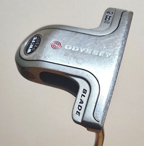 ODYSSEY パター WHITE STEEL ホワイトスチール 2-ball BLADE 2ボール オデッセイ 約89cm