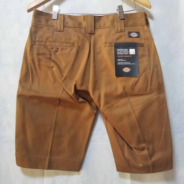 新品 Dickies ディッキーズ ハーフパンツ カーゴパンツ 28インチ ゴールデンブラウン