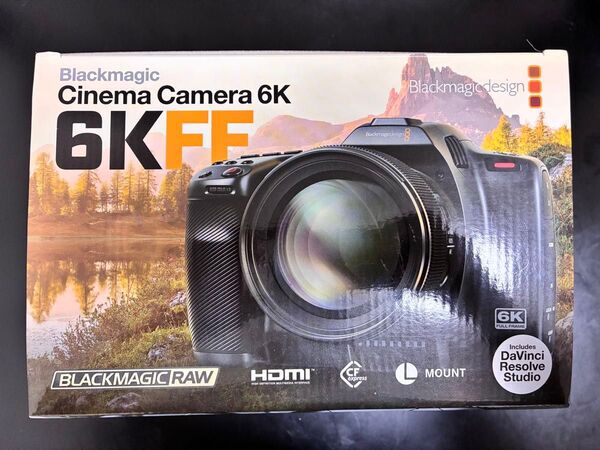 Blackmagic Cinema Camera 6K(Davinci付属)