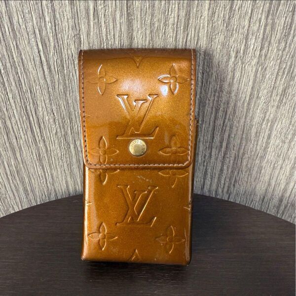 LOUIS VUITTON ルイヴィトンヴェルニグリーンシガレットケース