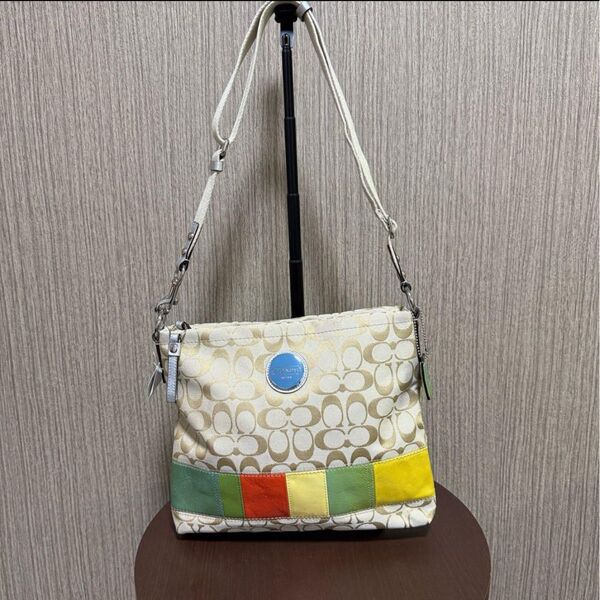 Coach ショルダーバッグ マルチカラー
