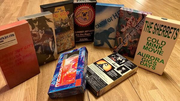 BLANKEY JET CITY+SHERBETS 懐かしのVHSセット 合計9点 即発送可
