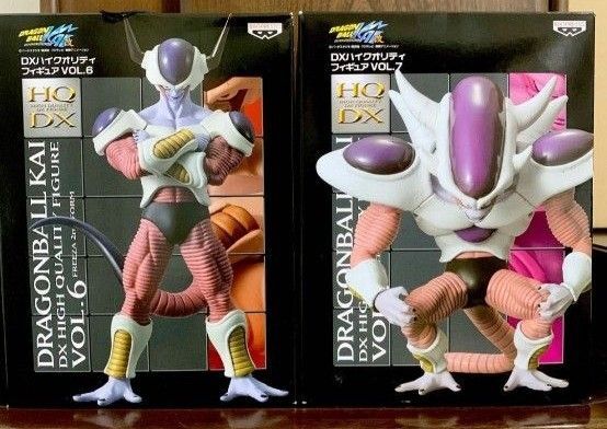 希少★ドラゴンボールDXハイクオリティフィギュア フリーザ 第2形態 & 第3形態 新品BANPRESTO DRAGON BALL