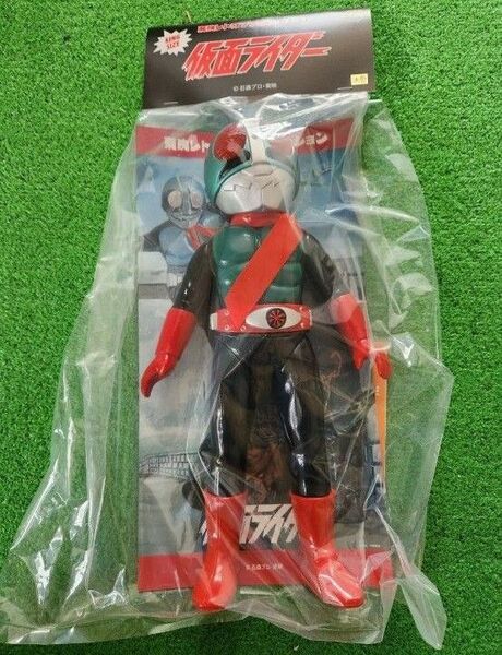 仮面ライダー新2号(細ライン)(キングサイズ) 東映レトロソフビコレクション メディコムトイ MEDICOM TOY ソフビ新品