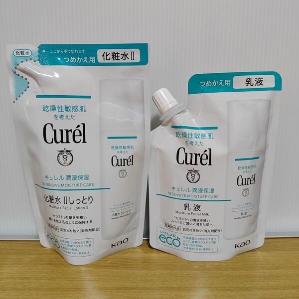 キュレル 化粧水Ⅱしっとり乳液 つめかえ用