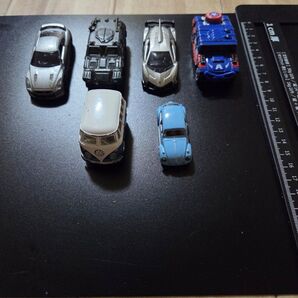 ジャンク ミニカー トミカ等 6台セット まとめ売り