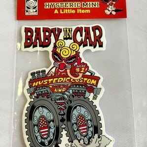 ヒステリックミニ カーステッカー ヒステリックミニ ステッカー ヒスミニ 車用品