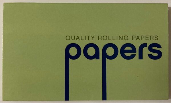 【新品未使用】Papers手巻きたばこペーパー100枚入り×25個/レギュラーサイズ 巻紙/Smoking green RIZLA
