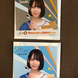 日向坂46 渡辺莉奈 カレーハウスCoCo壱番屋 オリジナルコースター レア ノーマル セット