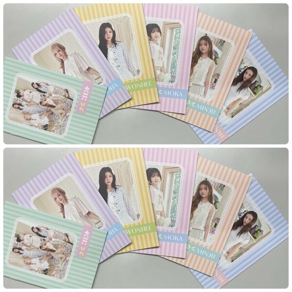 セブンイレブン限定 ILLIT アイリット A5ノート 全6種×2セット 合計12冊 フルコンプ 送料無料