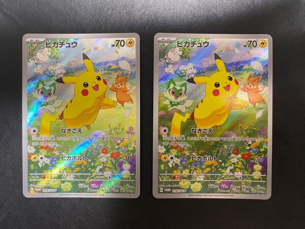 ピカチュウ:ポケカの夏がキタ!プロモカードGetキャンペーン! PROMO 2枚 まとめ売り ポケモンカード