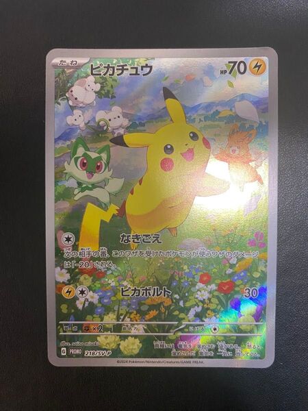 ピカチュウ ポケカの夏がキタ プロモ ポケモンカード