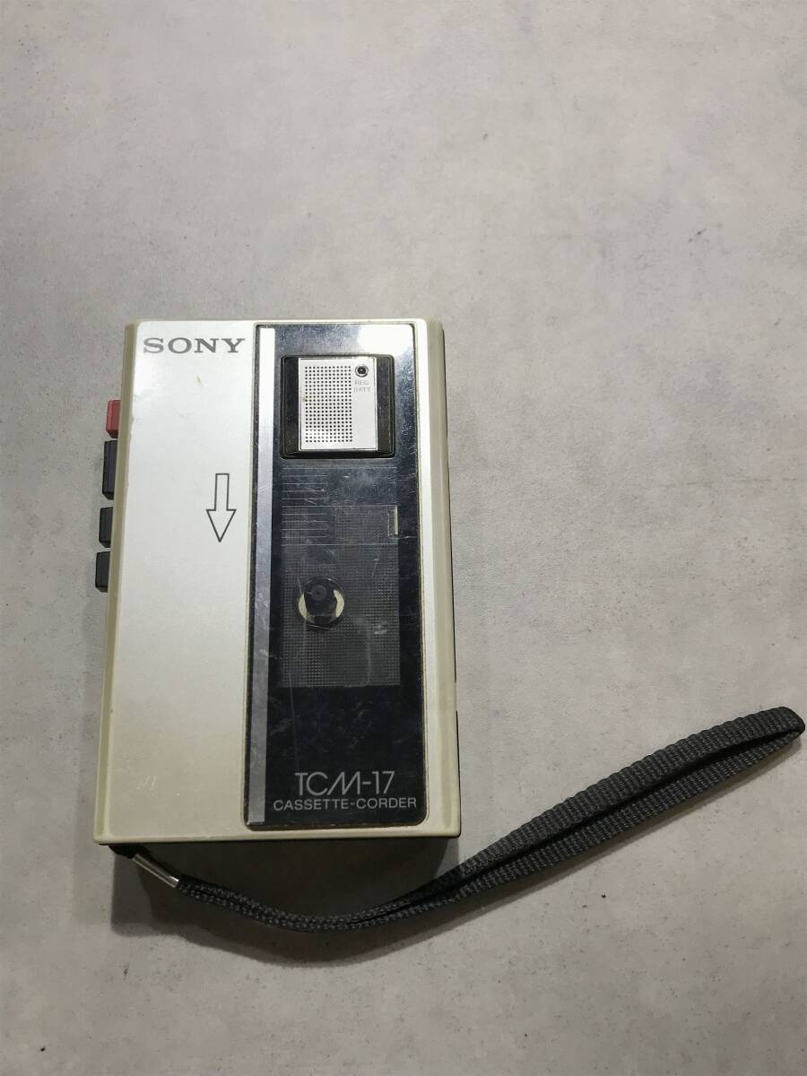 Sony ソニー TCM-17 カセットレコーダー【動作品・整備済み