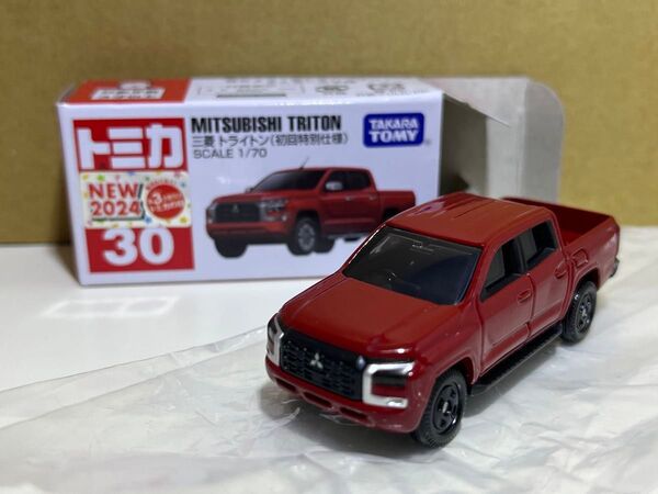 トミカ 三菱トライトン No.107-10 初回特別仕様 赤箱 ベトナム製 開封品