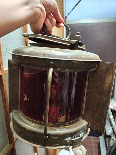 日本船燈 マリンランプ 昭和53年 電気式 ランタン ランプ ライト希少レア