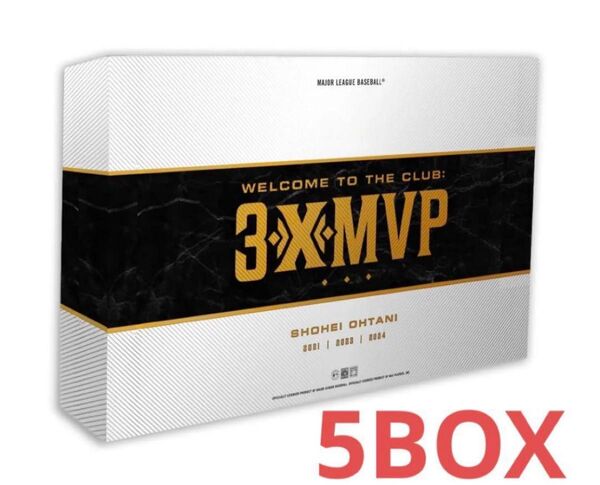 2025 Topps Welcome to the Club: 3X MVP 5BOX