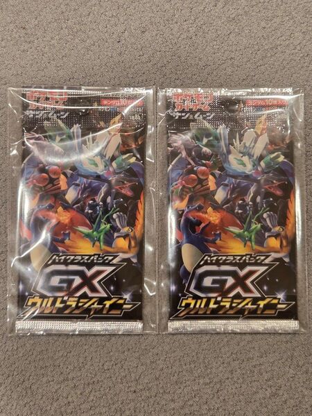ポケモンカード GXウルトラシャイニー 未開封2パック BOX