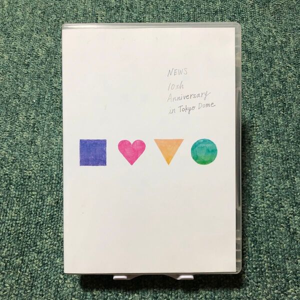 【DVD3枚組】NEWS 10th Anniversary in Tokyo Dome NEWS