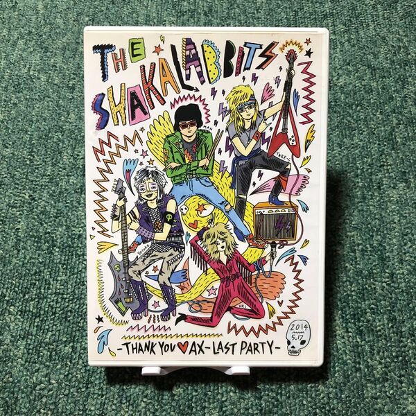 THANK YOU★AX!! −LAST PARTY−/SHAKALABBITS【DVD2枚組】