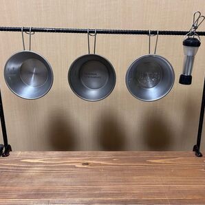 キャンプ アイアンテーブルハンガー ハンギングラック
