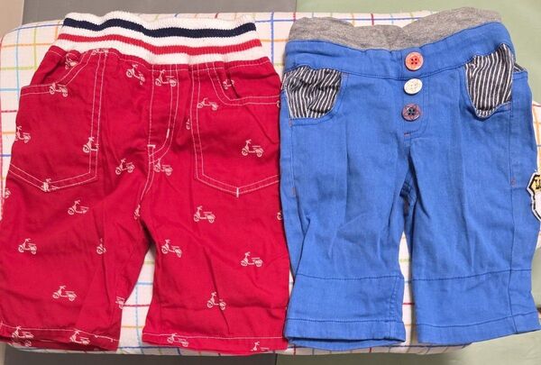 110cmハーフパンツ2点