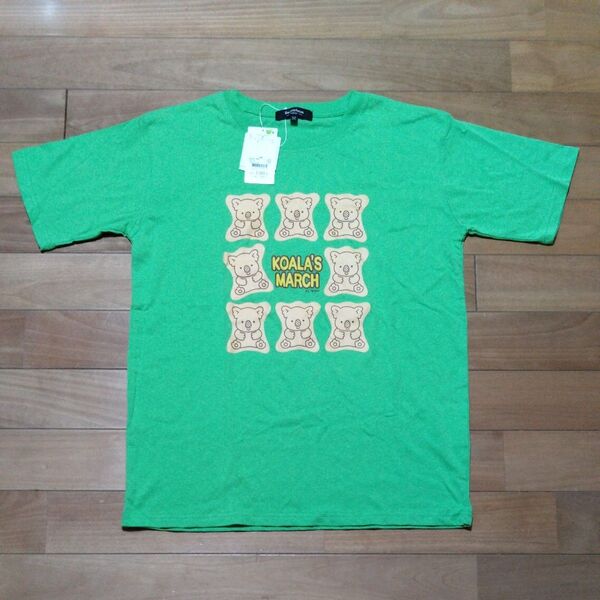 デザインTシャツ メンズМサイズ KOALA'S MARCH コアラのマーチ グリーン 緑