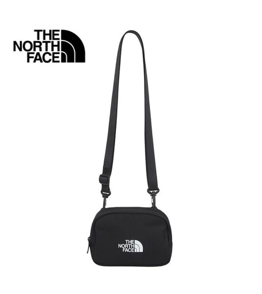 新品未使用 THE NORTH FACE ノースフェイス マルチクロスバッグ ミニ ショルダーバッグ ポーチ ブラック色 海外限定