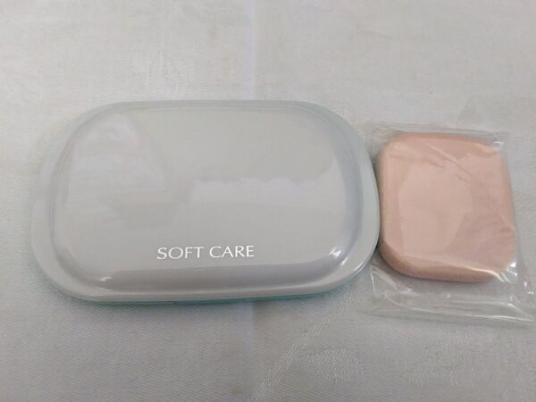 コープ ソフトケア UVパウダーファンデーションC ベージュ 10g 専用パフ付き パクトケース