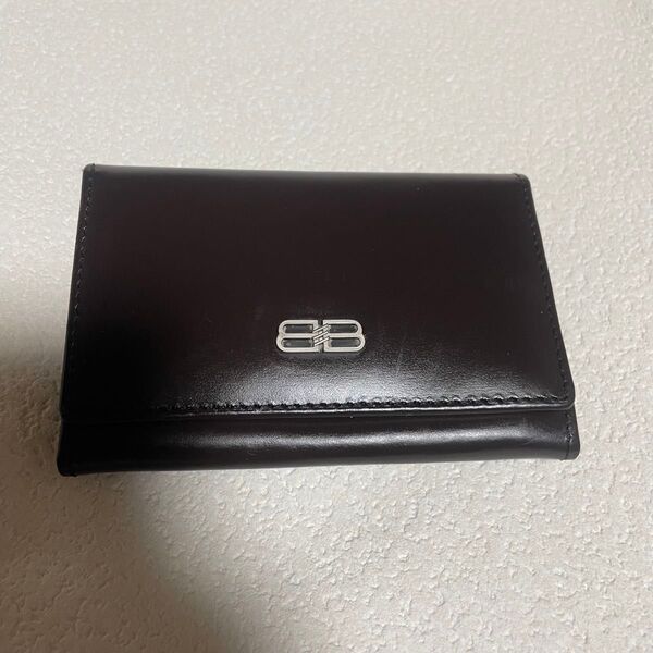 BALENCIAGA カードケース 名刺入れ ブラウン