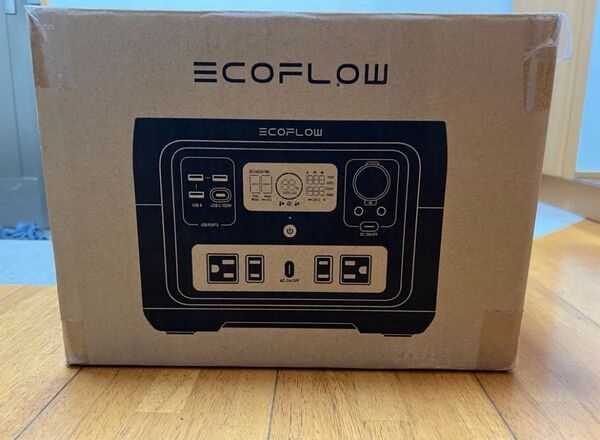 EcoFlow ポータブル電源 RIVER 2 Max 512Wh 大容量 60分満充電 リン酸鉄リチウムイオン電池 エコフロー